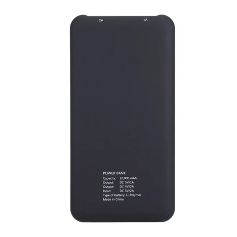 Battery Power Bank (10,000 mAh, 2 outputs) - Image 2